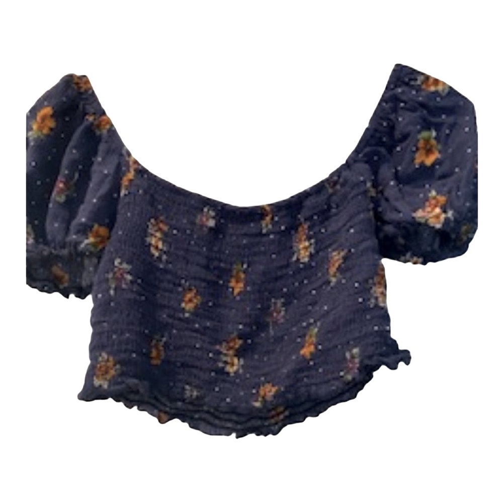 Off the shoulder crop top